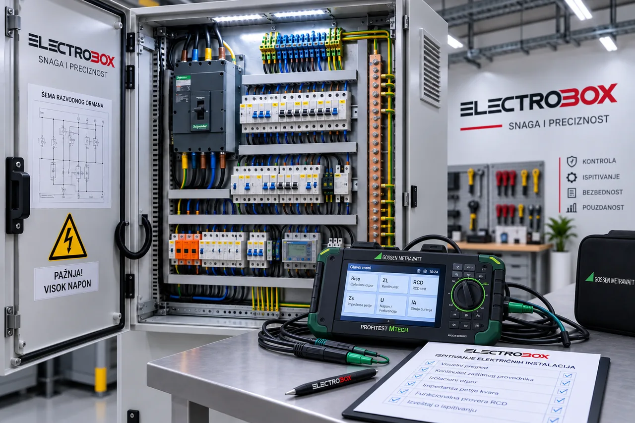 Kontrolisanje električnih instalacija niskog napona